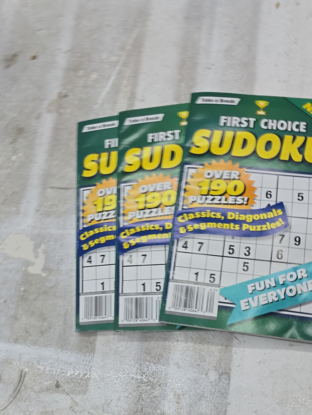 Sudoku Puzzle Book - Green